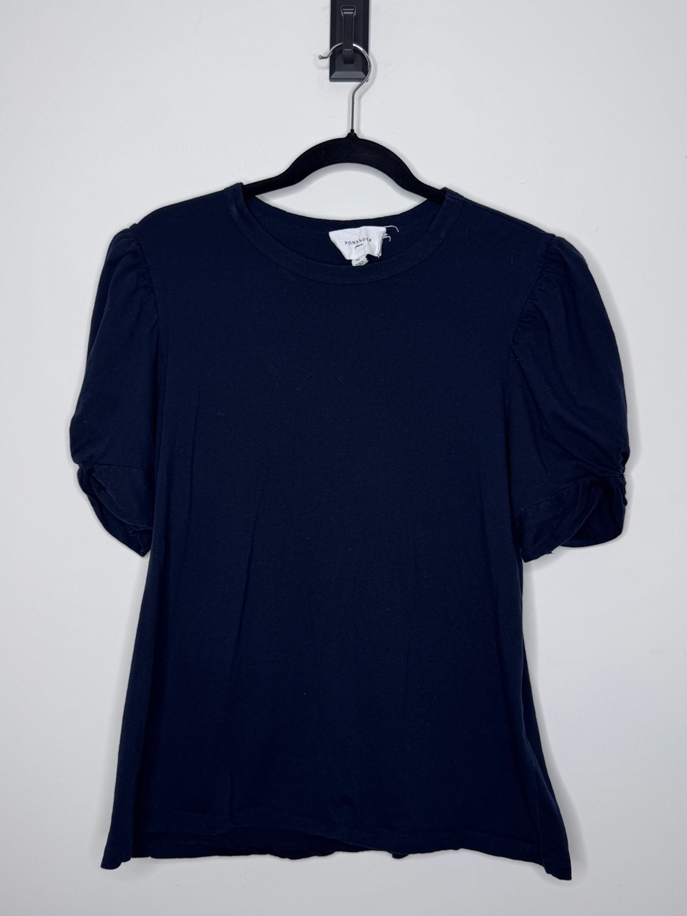 Pomander Place Puff Sleeve Crewneck Cotton Tee